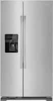 Amana - 21.4 Cu. Ft. Side-by-Side Refrigerator - Stainless steel - Front_Zoom