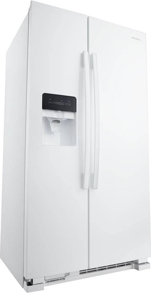 Angle. Amana - 21.4 Cu. Ft. Side-by-Side Refrigerator.