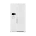 Amana - 34 in. Wide 21.4 cu. ft. Side-by-Side Refrigerator - White