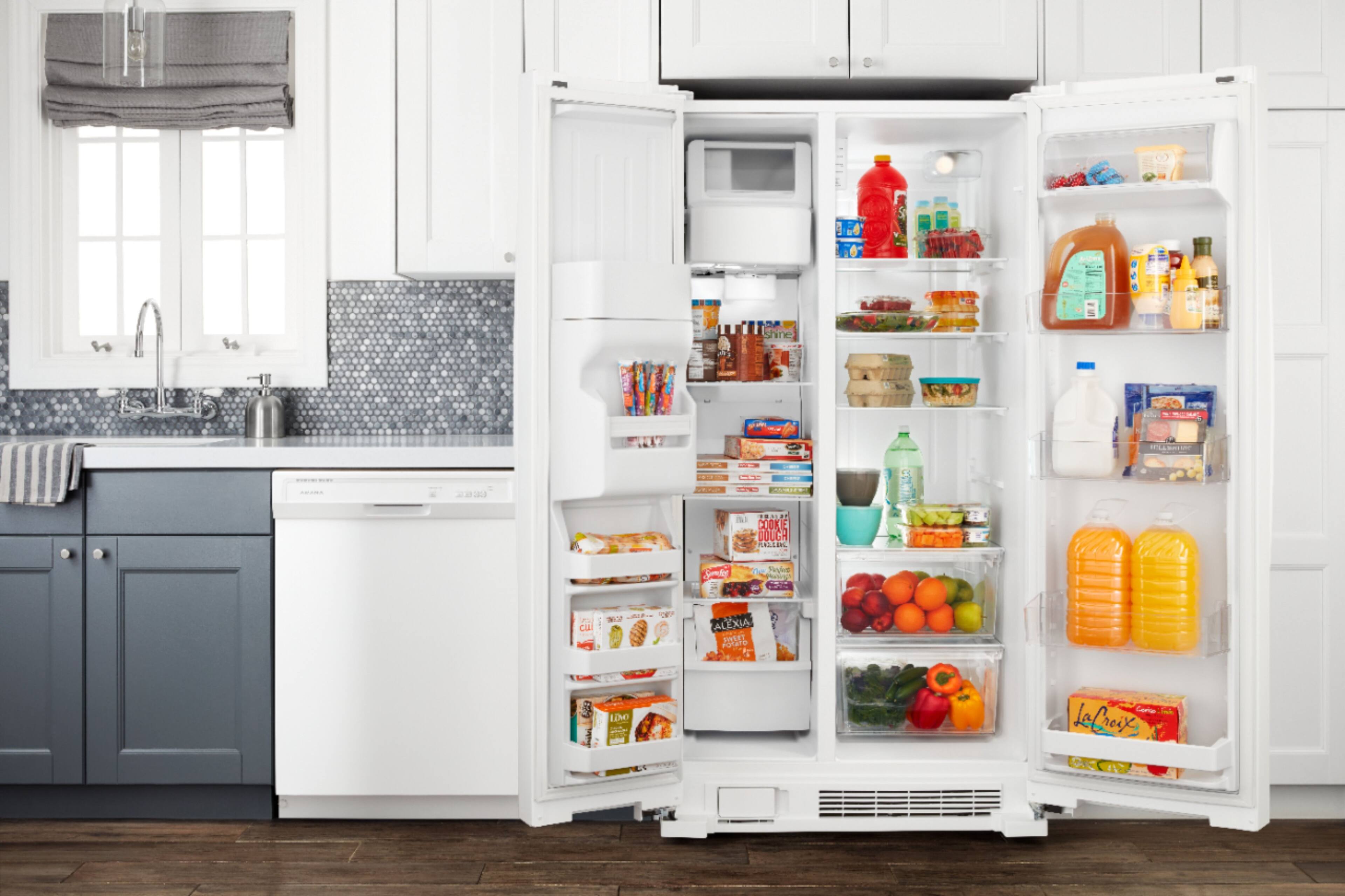 Alt View 15. Amana - 21.4 Cu. Ft. Side-by-Side Refrigerator.