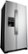 Angle Zoom. Amana - 24.5 Cu. Ft. Side-by-Side Refrigerator with Water and Ice Dispenser - Stainless Steel.