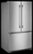 Angle. Whirlpool - 25.2 Cu. Ft. French Door Refrigerator - Stainless Steel.