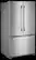 Angle. Whirlpool - 25.2 Cu. Ft. French Door Refrigerator - Fingerprint Resistant Stainless Steel.