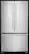 Front. Whirlpool - 25.2 Cu. Ft. French Door Refrigerator - Stainless Steel.