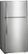 Angle Zoom. Whirlpool - 14.3 Cu. Ft. Top-Freezer Refrigerator - Monochromatic Stainless Steel.