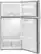 Alt View 2. Whirlpool - 14.3 Cu. Ft. Top-Freezer Refrigerator - Monochromatic Stainless Steel.