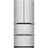 Front. LG - Kimchi and Specialty Food 14.3 Cu. Ft. 4-Door French Door Refrigerator - Platinum Silver.