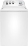 Front. Whirlpool - 3.8 Cu. Ft. 12-Cycle Top-Loading Washer - White.