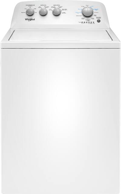 Whirlpool 3.8 Cu. Ft. 12 Cycle Top Loading Washer White WTW4855HW Best Buy