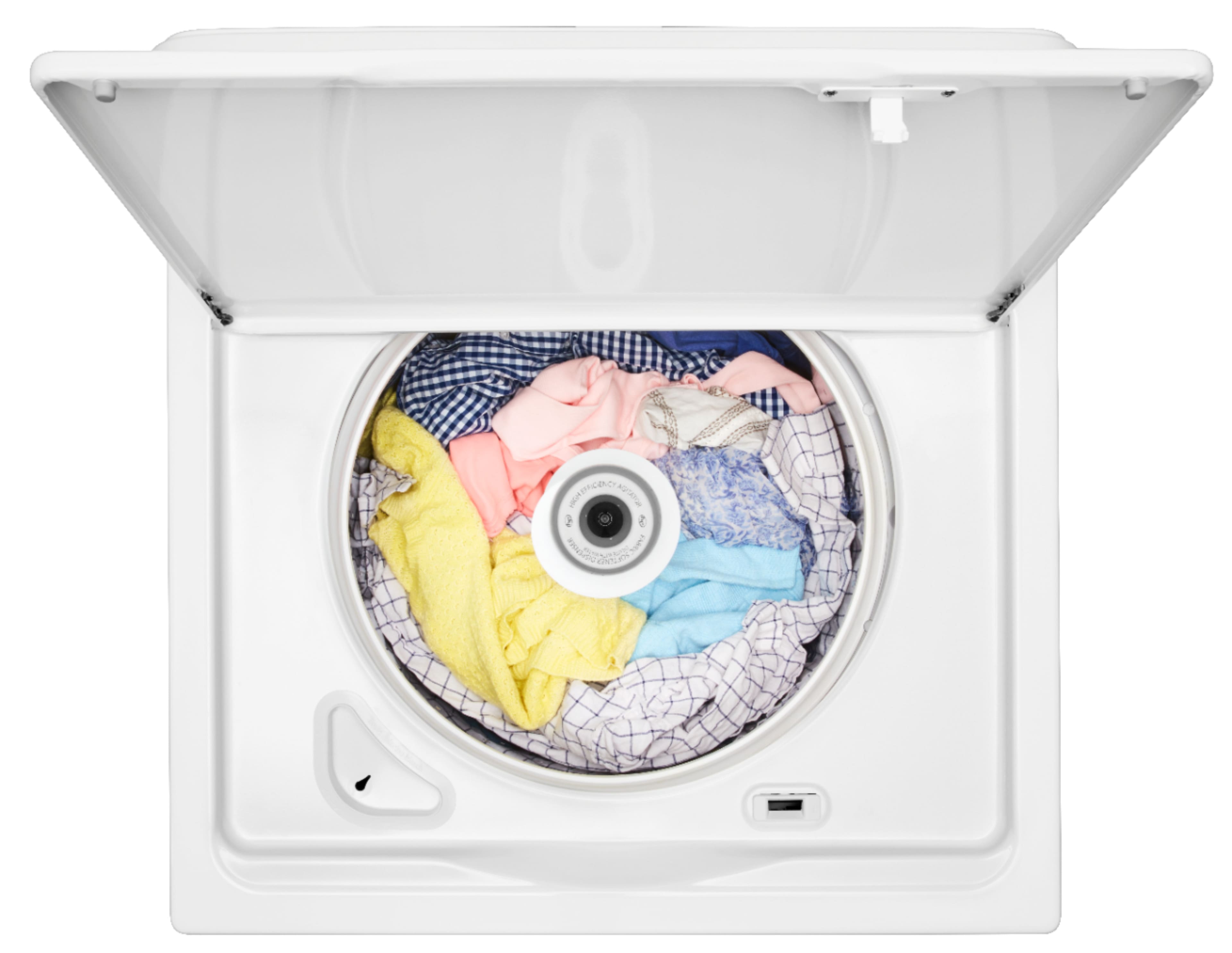 Alt View 2. Whirlpool - 3.8 Cu. Ft. 12-Cycle Top-Loading Washer - White.