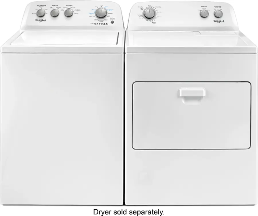 Alt View 11. Whirlpool - 3.8 Cu. Ft. 12-Cycle Top-Loading Washer - White.
