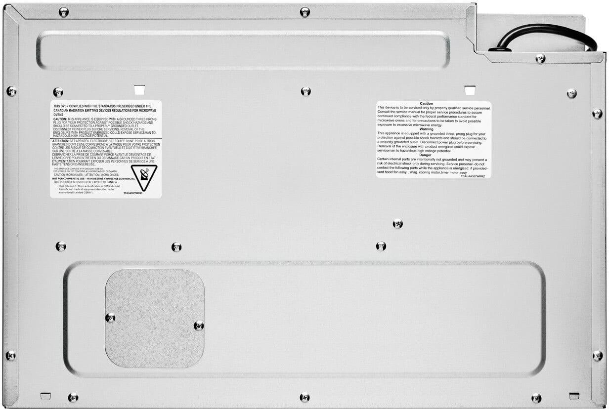 Alt View 15. KitchenAid - 24" 1.2 Cu. Ft. Built-In Microwave Drawer - Stainless Steel.