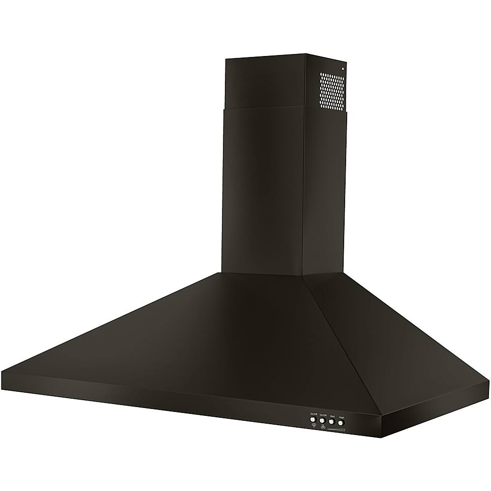 Alt View 12. Whirlpool - 30" Convertible Range Hood - Black stainless steel.