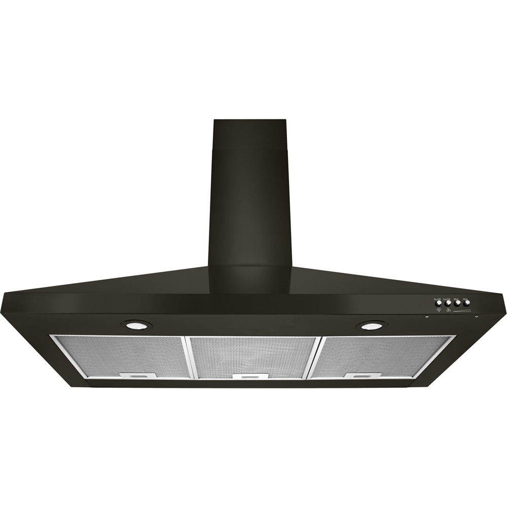 Alt View 13. Whirlpool - 30" Convertible Range Hood - Black stainless steel.