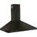 Left. Whirlpool - 36" Convertible Range Hood - Black stainless steel.