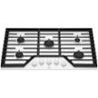 WCG97US6HSWhirlpool 36-inch Gas Cooktop with Griddle STAINLESS