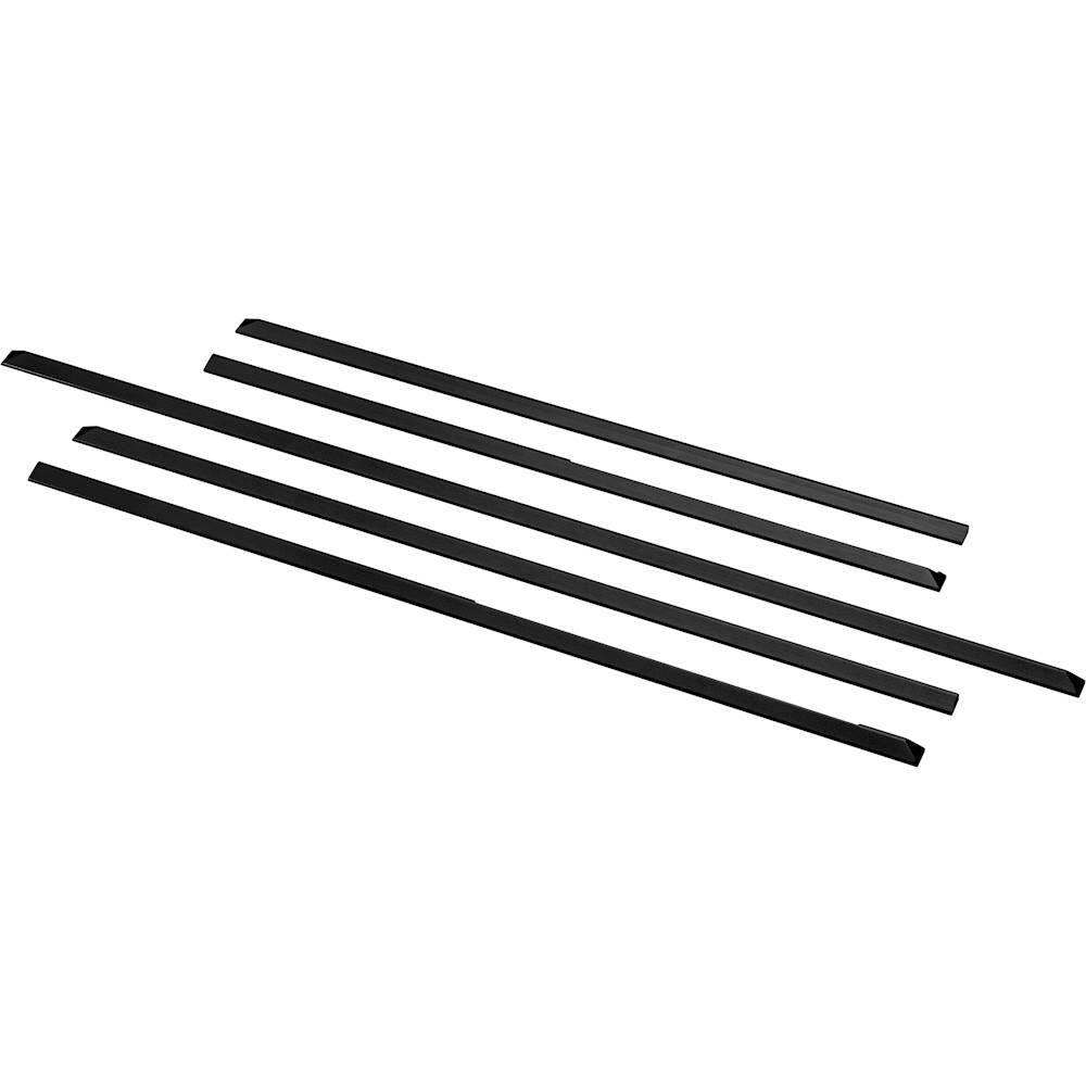 Front. GE - 30" Slide-In Range Filler Kit - Black.