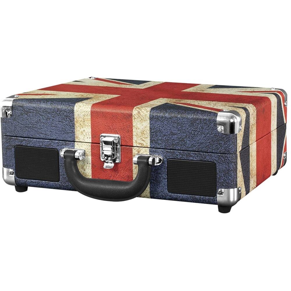 Front. Victrola - Stereo Turntable - United Kingdom Flag.