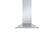 Front. Zephyr - Anzio 24 in. 600 CFM Wall Mount Range Hood with LED Light - Stainless Steel.
