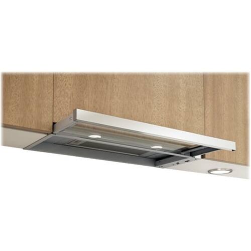 Front. Zephyr - Core Collection Pisa 24" Convertible Range Hood - Stainless steel.