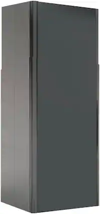 Front. Zephyr - Duct Cover Extension - Stainless Steel.