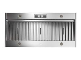 Zephyr - Spruce 34 in. External Range Hood with light - Stainless steel - Front_Zoom