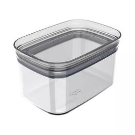 OU - Airtight Food Storage Container 2.8cup, Plastic Food Storage Container with Leak Proof Lid - Clear