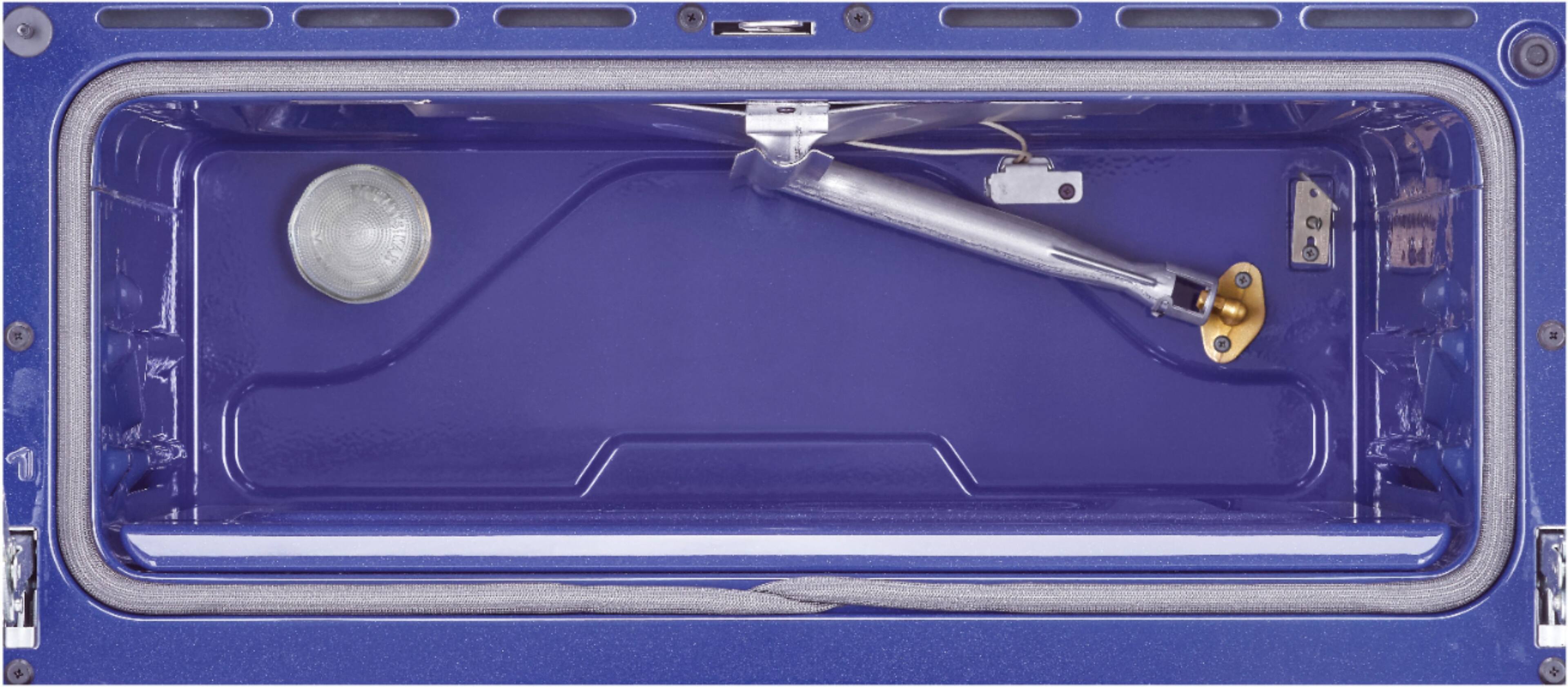 Alt View 16. LG - 6.9 Cu. Ft. Slide-In Double Oven Gas True Convection Range with EasyClean and ThinQ Technology - Stainless Steel.