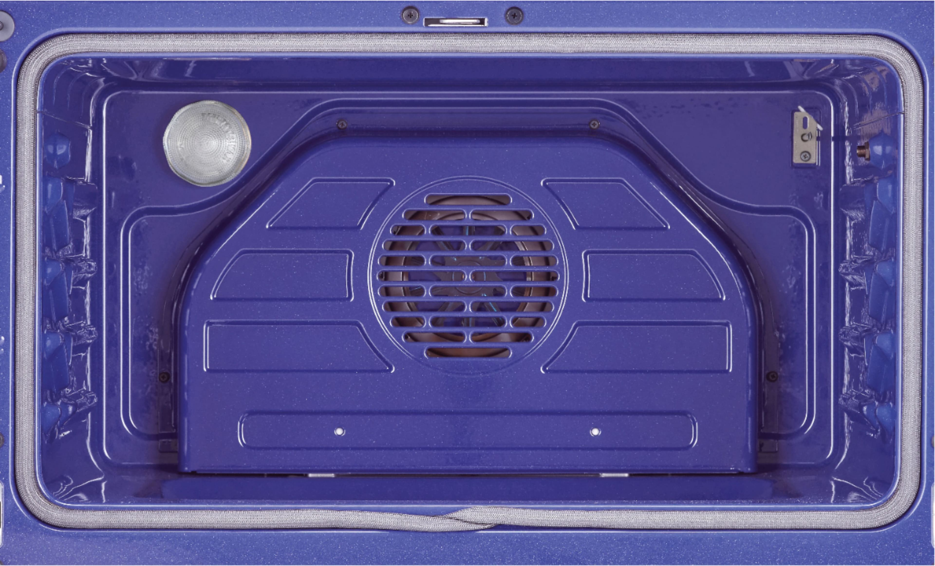 Alt View 17. LG - 6.9 Cu. Ft. Slide-In Double Oven Gas True Convection Range with EasyClean and ThinQ Technology - Stainless Steel.