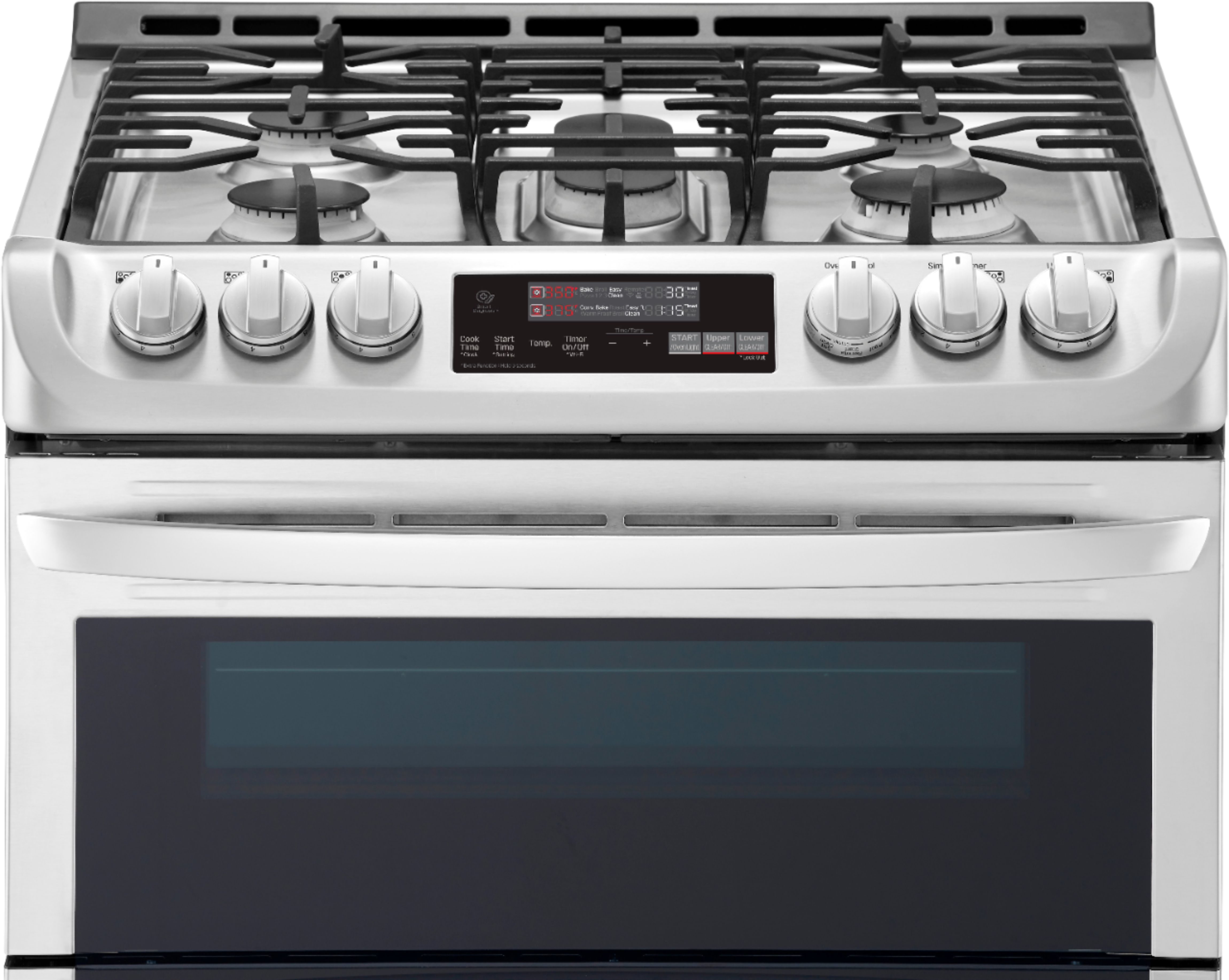 6.9 cu. ft. Smart Gas Double Oven Slide-in Range with InstaView®, ProBake®  Convection, Air Fry, and Air Sous Vide