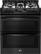 Front. LG - 6.9 Cu. Ft. Self-Cleaning Slide-In Double Oven Gas Smart Wi-Fi Range with ProBake Convection - Matte Black Stainless Steel.