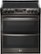 Front Zoom. LG - 7.3 Cu. Ft. Self-Clean Slide-In Double Oven Electric Smart Wi-Fi Range with ProBake Convection - Black stainless steel.