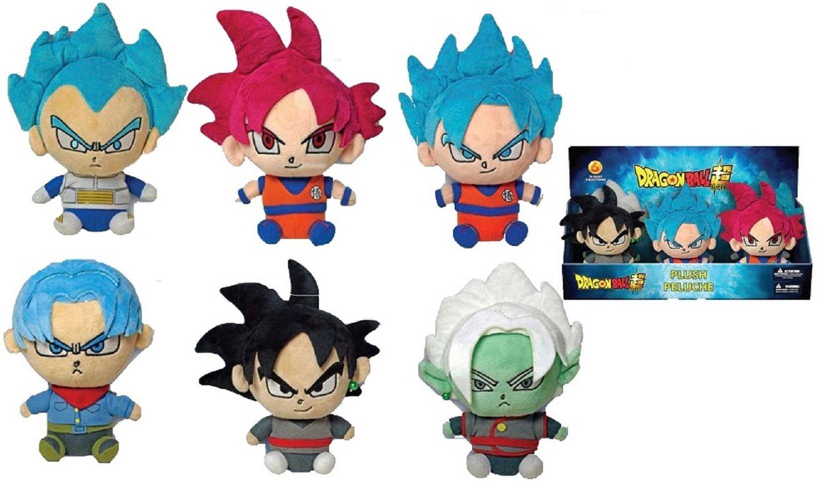 DRAGON BALL - Peluche Dragon Ball Super S1 - 15cm 'Assortiment X6