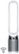 Front. Dyson - TP04 Pure Cool Tower 800 Sq. Ft. Air Purifier - White/Silver.