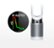 Left. Dyson - TP04 Pure Cool Tower 800 Sq. Ft. Air Purifier - White/Silver.