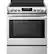 Front. LG - 6.3 Cu. Ft. Slide-In Electric Induction True Convection Range with EasyClean and SmoothTouch Glass Controls - Stainless Steel.