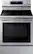 Front. Samsung - 5.9 Cu. Ft. Self-Cleaning Freestanding Electric Convection Range.