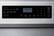 Alt View 1. Samsung - 5.9 Cu. Ft. Self-Cleaning Freestanding Electric Convection Range.