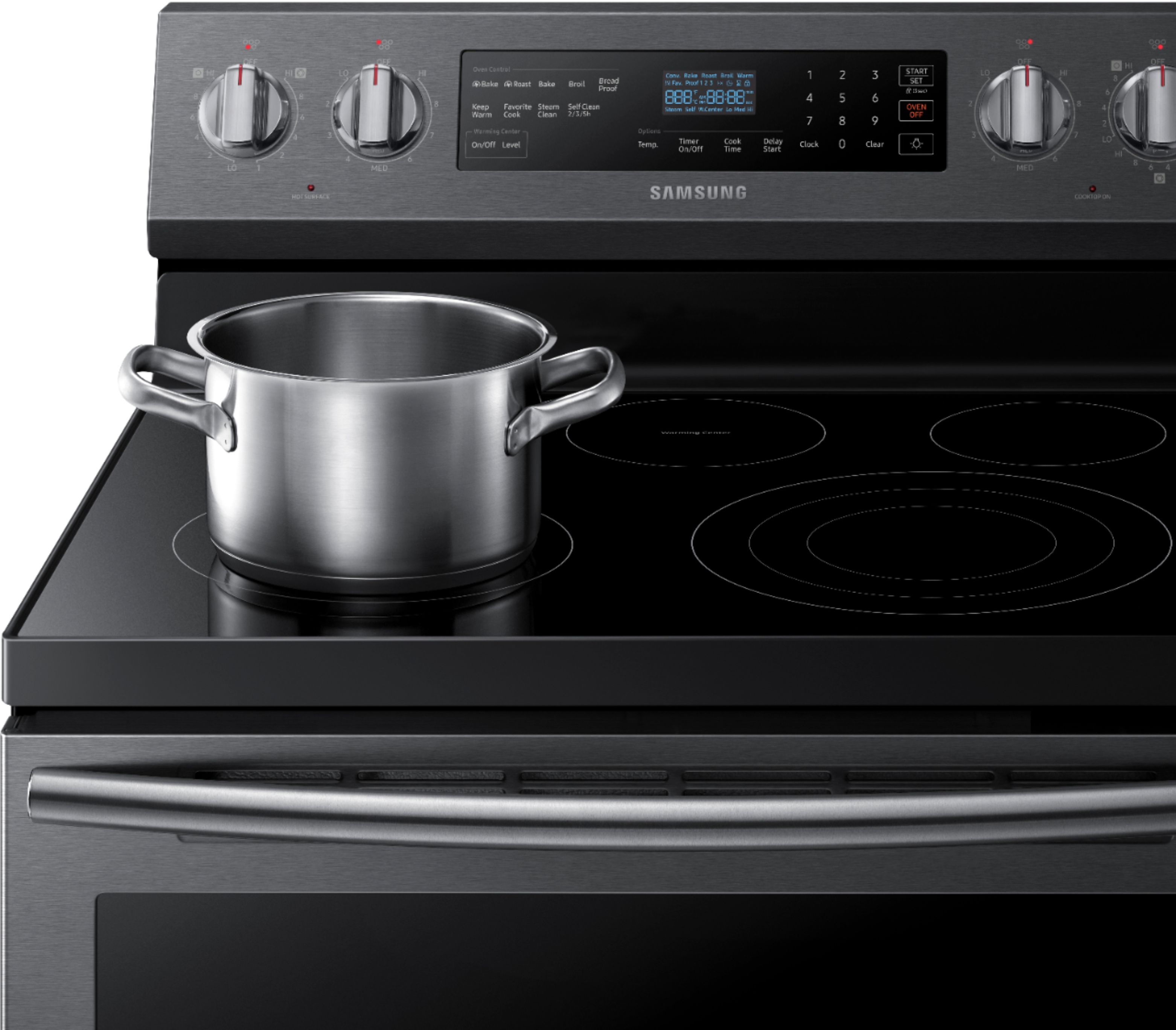 5.9 cu. ft. Freestanding Electric Range with True Convection in Stainless  Steel Range - NE59N6630SS/AA