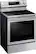Angle. Samsung - 5.9 Cu. Ft. Self-Cleaning Freestanding Electric Convection Range - Stainless Steel.