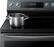 Alt View 17. Samsung - 5.9 Cu. Ft. Self-Cleaning Freestanding Fingerprint Resistant Electric Convection Range.