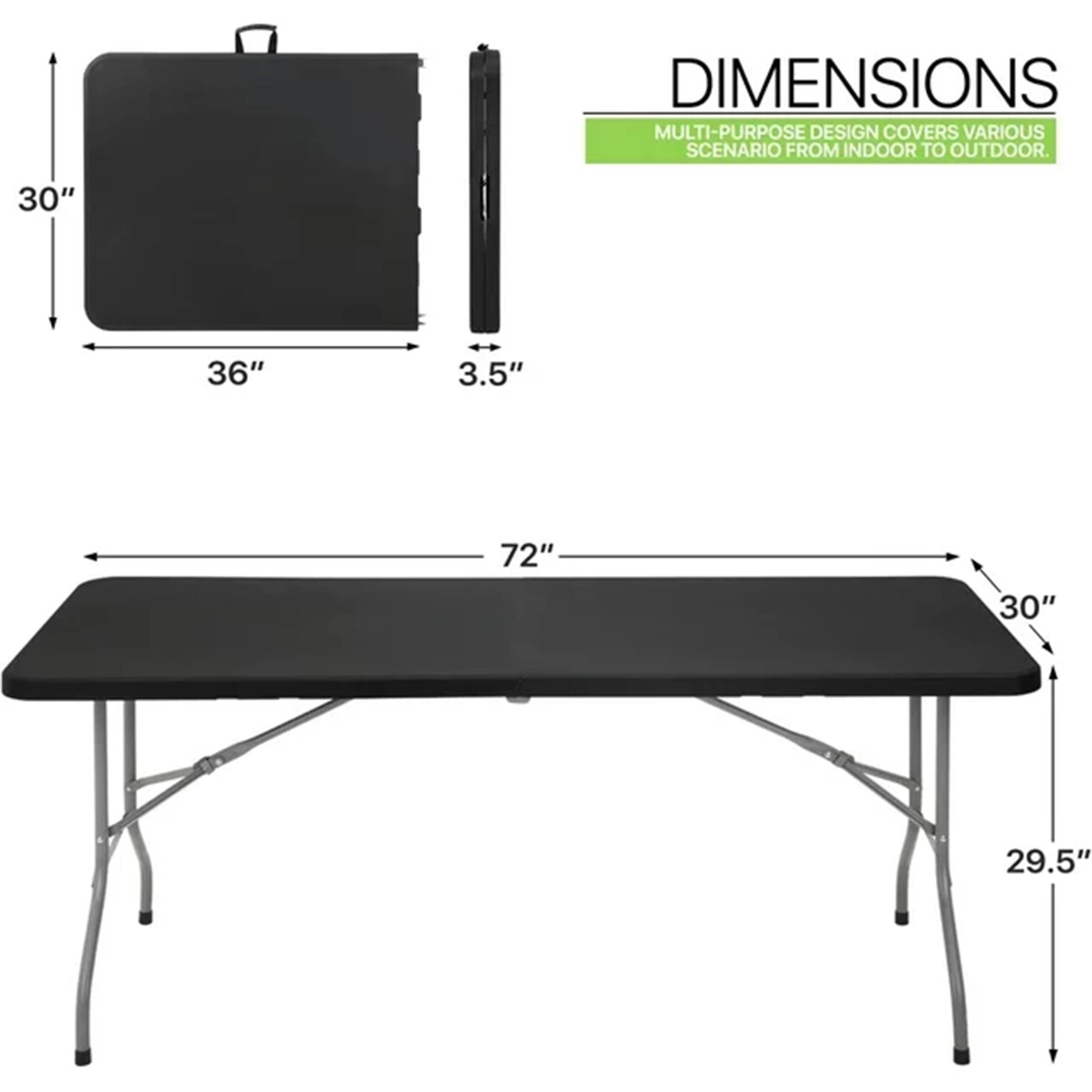 DIMENSIONS  
MULTI-PURPOSE DESIGN COVERS VARIOUS SCENARIO FROM INDOOR TO OUTDOOR.  

- 30"  
- 36"  
- 3.5"  
- 72"  
- 30"  
- 29.5"
