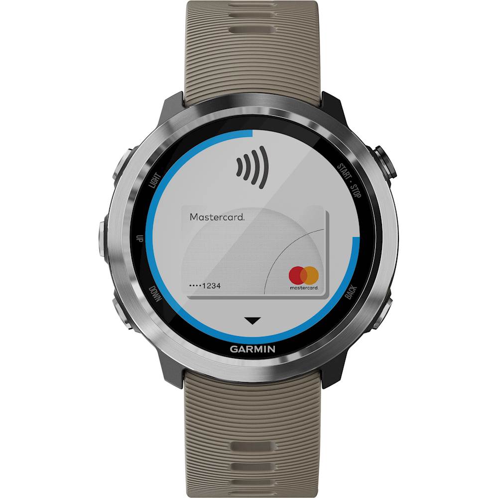Garmin Forerunner 645 GPS Rate Monitor Running Watch Sandstone 010-01863-01 - Best Buy