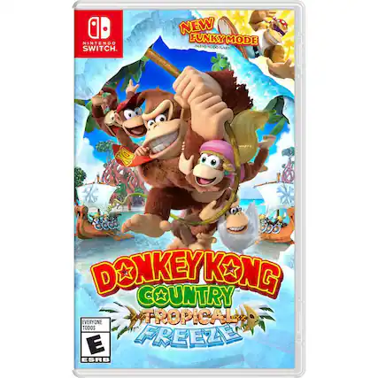 Front. Nintendo - Donkey Kong Country: Tropical Freeze. - E (Everyone)