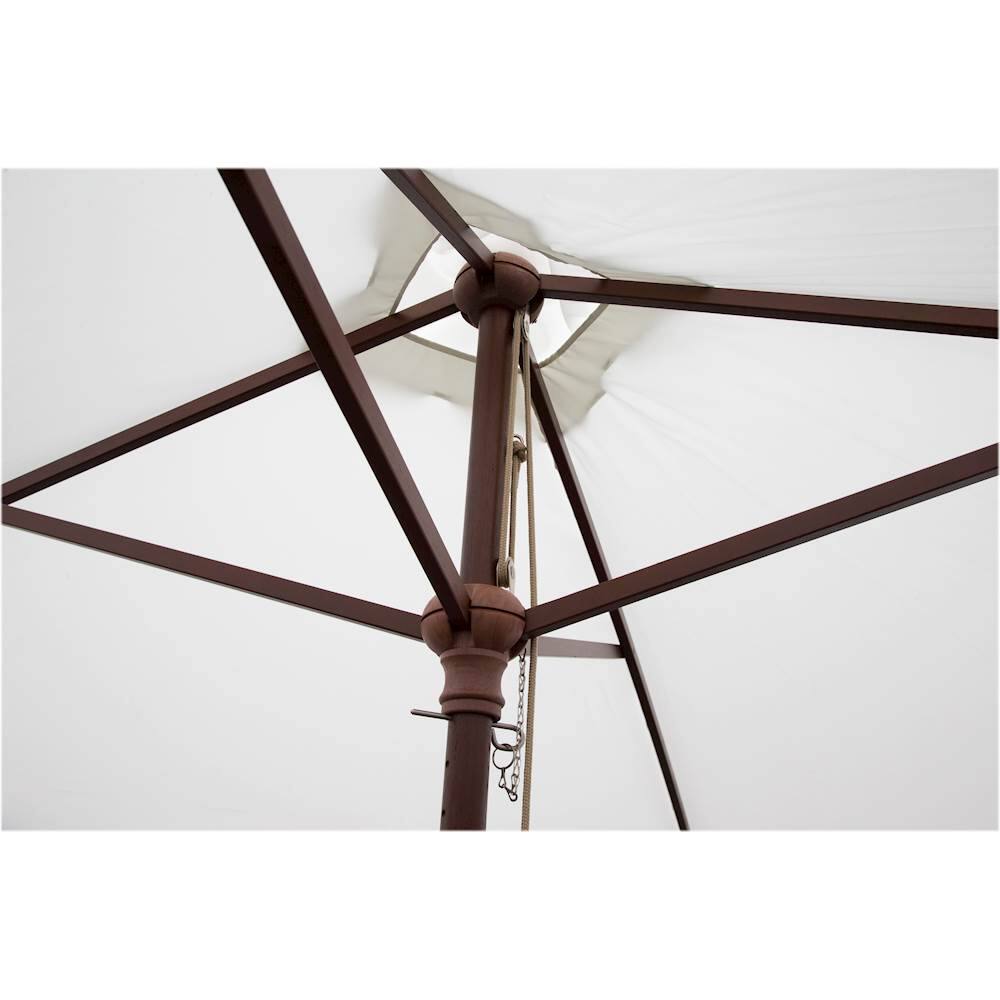 Best Buy Parasol 6.5' Classic Square Umbrella Natural 1235