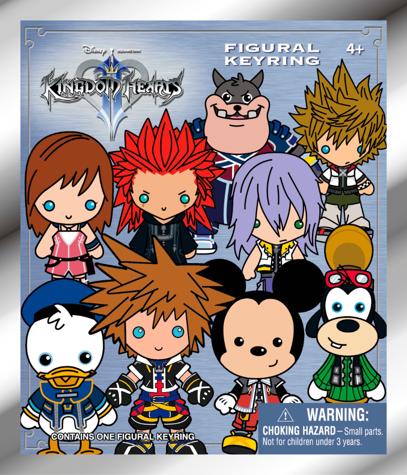Details about   DISNEY KINGDOM HEARTS BIG BAD PETE FIGURAL KEY CHAIN OPEN BLIND PACK NO GUESS 