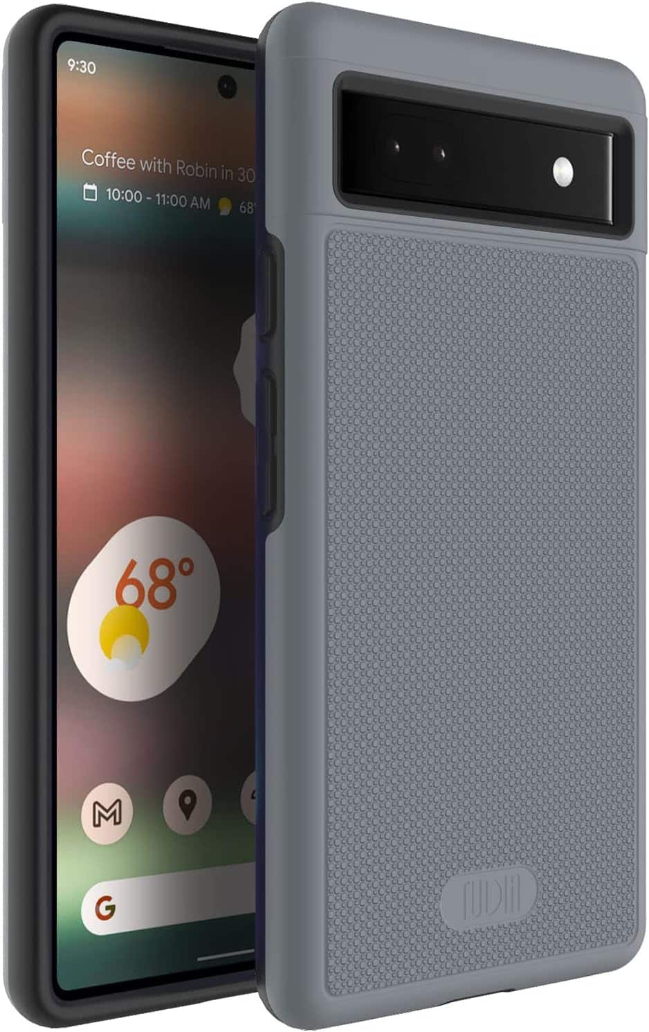 TUDIA - MergeGrip for Google Pixel 6a Case 2022 Enhanced Grip - Gray