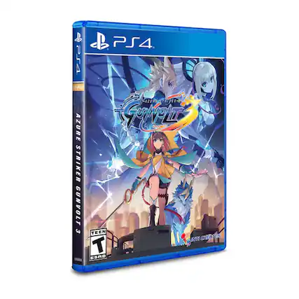 PS4 AZURE STRIKER GUNVOLT 3 TEEN CREATES ESRB - T (Teen 13+)