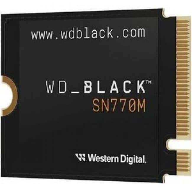 Western Digital - WD Black SN770M WDS500G3X0G 500 GB Solid State Drive - M.2 2230 Internal - PCI Express NVMe (PCI Express NVMe 4.0 x4)