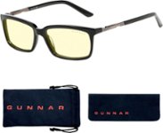 Front Zoom. GUNNAR - Haus Gaming and Computer Glasses with Scratch-resistant Coating and Blue Light Reduction, Amber Lenses - Onyx.